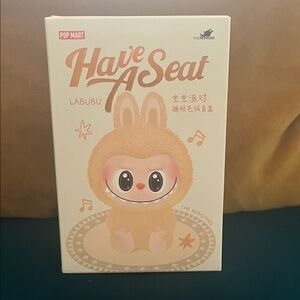 Pop Mart Labubu Plush Toy - Cream